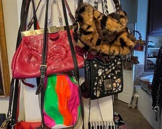 Tons of purses - Patricia Nash, Brighton, Betsey Johnson, among others