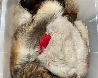 This is a box of pelts I found. Who needs a random pelt for something?