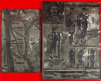 PRINTING PLATES BY JACK DEMERS 1950’s / 60’s 