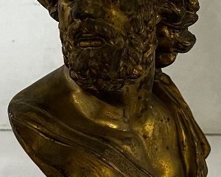 ANTIQUE GILT BUST 