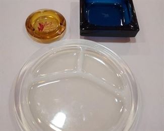 Viking Glass ashtray 