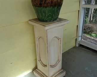 A Pair of these heavy concrete plant stands