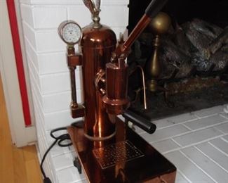 Copper Nacional Expresso Machine- Super cool