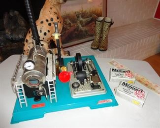 Wilesco Mounted Steam Engine  Made in Germany