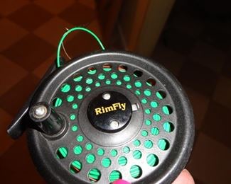 Vintage Rim Fly fishing reel Made in England