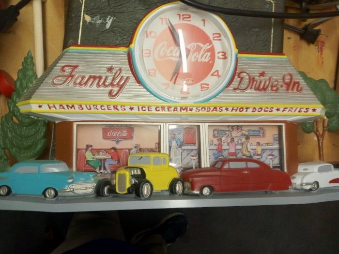 Coca Cola Clock