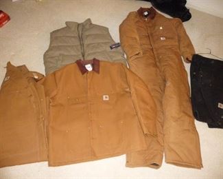 A lot of NEW Carhartt jackets