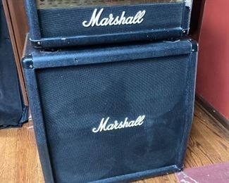 Marshall amplifier with head