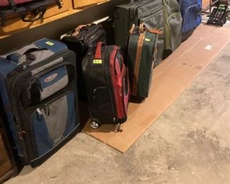 Lots of nice luggage