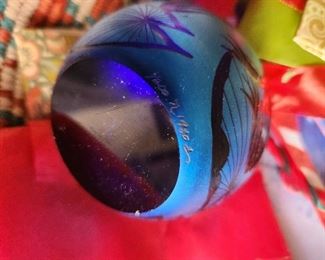 Ludomir Richter signed Paper Weight 1980?