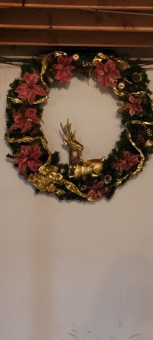 Large Christmas or decorator Wreath