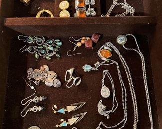 Earrings, Necklaces
