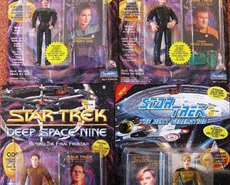 Star Trek 5 inch Dolls new in Box