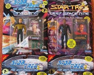Star Trek 5 inch Dolls new in Box