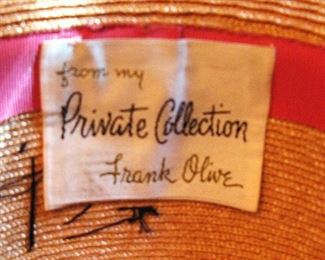 Frank Olive Vintage Hat