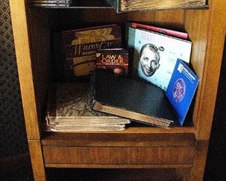 Album Books Seventy Eights - Wood Cabinet