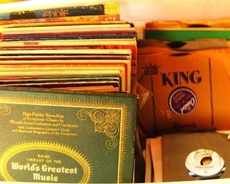 Record Albums - 45 Records and 78's