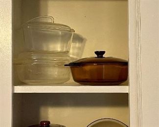 Vintage Marcrest Stoneware Cookie Jar, Corning 