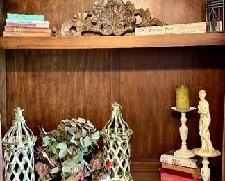 Tavern Pipe, Vintage Books, Metal Decor