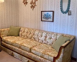 Mid Century Couch, Wall Decor