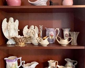 Vintage Pottery, Antique Pitchers