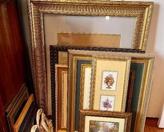 Frames and Framed Art