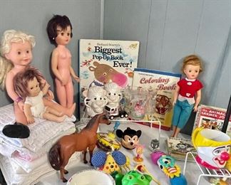 Vintage Toys-Disney, Barbie, Kellogg’s, McDonalds