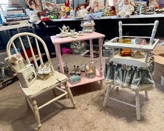 Vintage Doll Chair, Antique Child’s Chair 