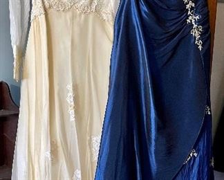 Vintage Wedding Dress, Prom Dress 