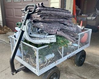 Garden Cart, Moving Blankets
