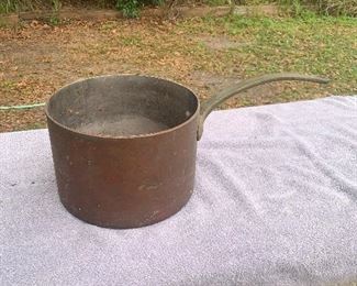 The nicest & Heaviest American made Early Antique Copper Kettle