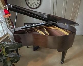 Beautiful baby grand piano with incredible sound. 