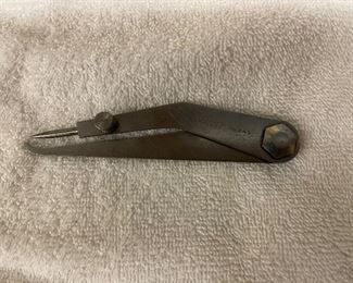Vintage Starrett Hermaphrodite Caliper