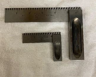 Vintage Starrett Steel Square #63