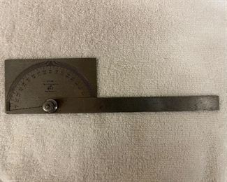 Vintage Starrett Protractor #183