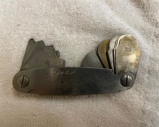 Vintage Starrett Radius Fillet Gauge #178-B