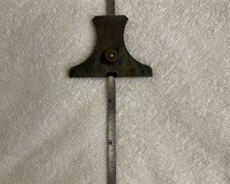 Vintage Starrett 6” Depth Gauge #237