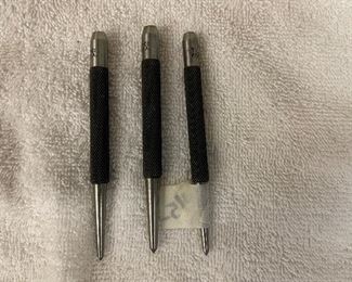 Vintage Starrett Center Punches