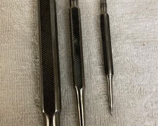 Vintage Starrett Center Punches