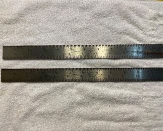 Vintage Starrett Ruler #4 Hardened