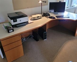 Large work station desk