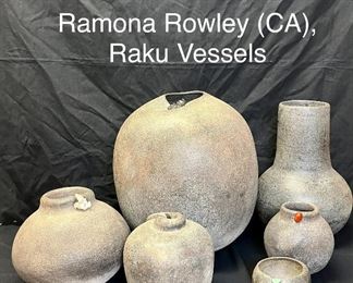 Ramona Rowley (California) Raku