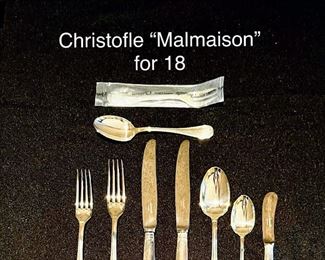 Christofle, "Malmaison" for 18, Unused
