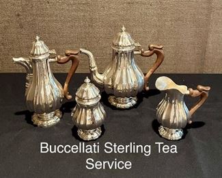 Buccellati Sterling Tea Service