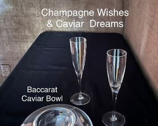 Baccarat  Caviar Bowl