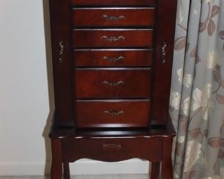 Jewelry Armoire   W-16   D-11   H-38