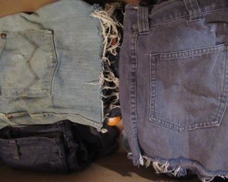 Wrangler, Levi , and so many more cut off shorts