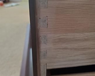 MCM pieces are dovetailed 