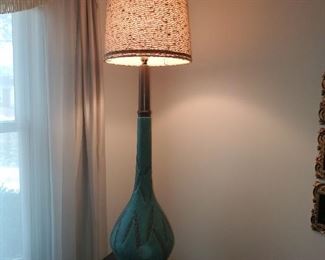 This MCM 5' tall lamp is in excellent condition.