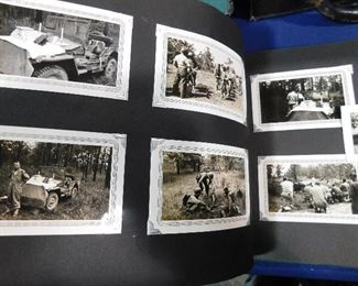 WWI Military Photo album